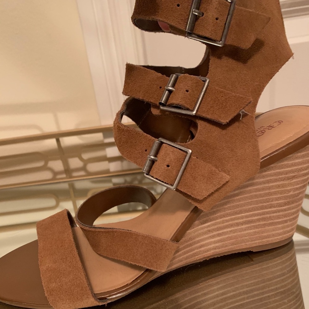 Adorable Wedge Sandals! NWOT